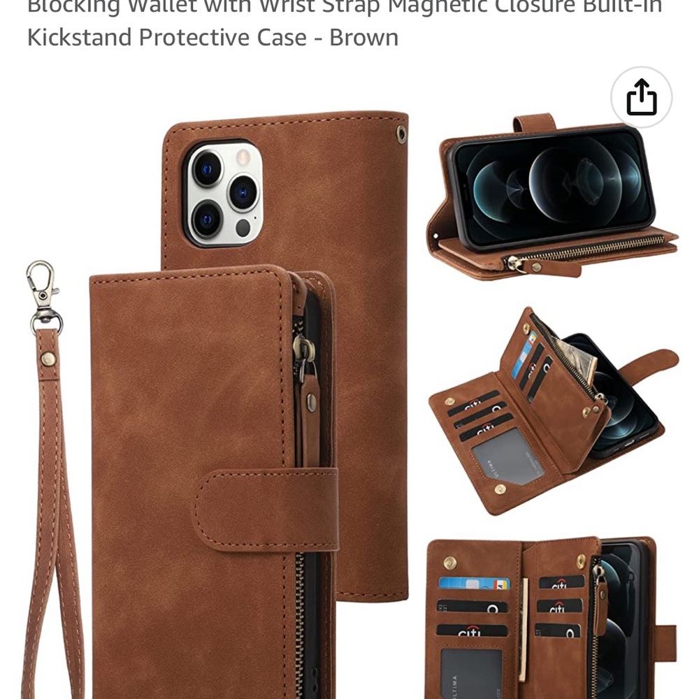 Cell phone wallet/case.